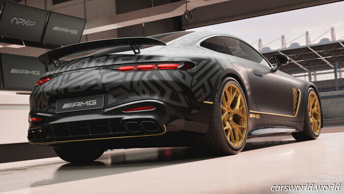 Mercedes создал Настоящий AMG Special Для совершенно Ненастоящей команды Формулы-1 | Carscoops